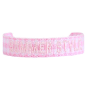 Bracelet tissé • Summer Style •