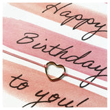 Carte + Bracelet : Happy Birthday