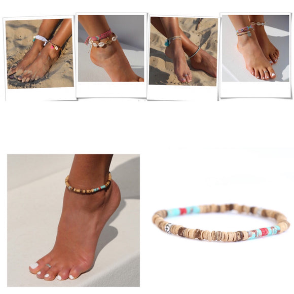 Bracelet de cheville • Coconut Beach •