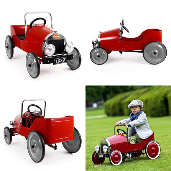 La voiture à pédales • Rouge • De 3 à 6 ans •