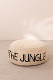 Welcome To The Jungle Pouf + Tapis 103 cm