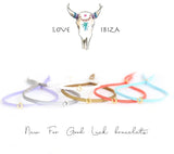 Bracelet • Porte Bonheur • Lilas • Or •