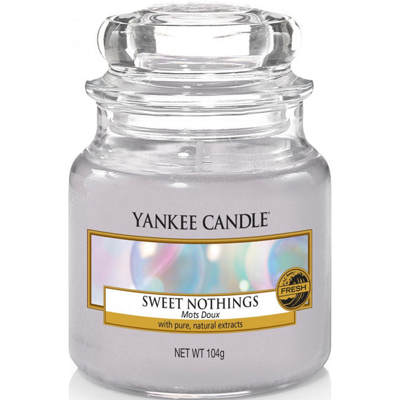 Bougie Yankee Candle • Sweet Nothings •