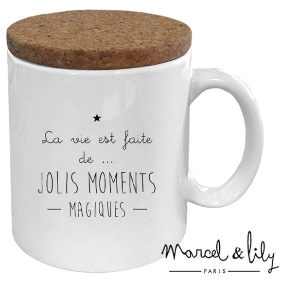 Mug ✩ La vie est faite de jolis moments ✩