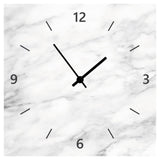Horloge • Verre • 30 x 30 cm •
