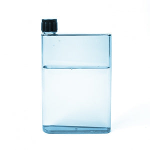 La bouteille d’ô plate • Bleu •