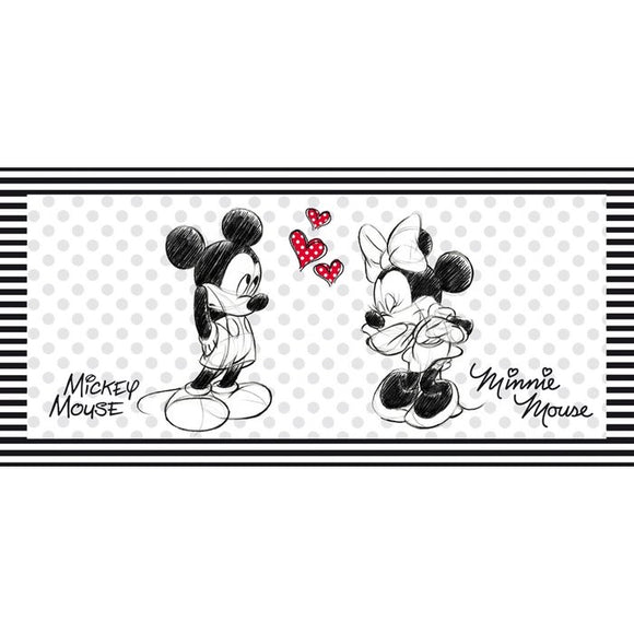 Toile • Minnie & Mickey • 33 x 70 cm