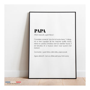 Affiche • Papa ♥️