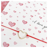 Carte + Bracelet : I Love You