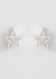 Boucles d’oreilles • Petites étoiles • Karl Lagerfeld •