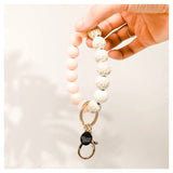 Porte-clés en perles de silicone : Sassy 'n' Classy