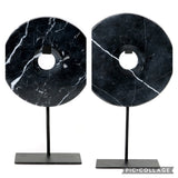 Le disque de marbre sur support
