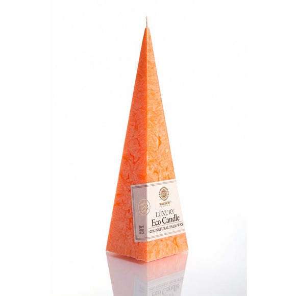 Bougie Pyramide Orange