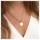 Collier coeur personnalisable •Initiales •