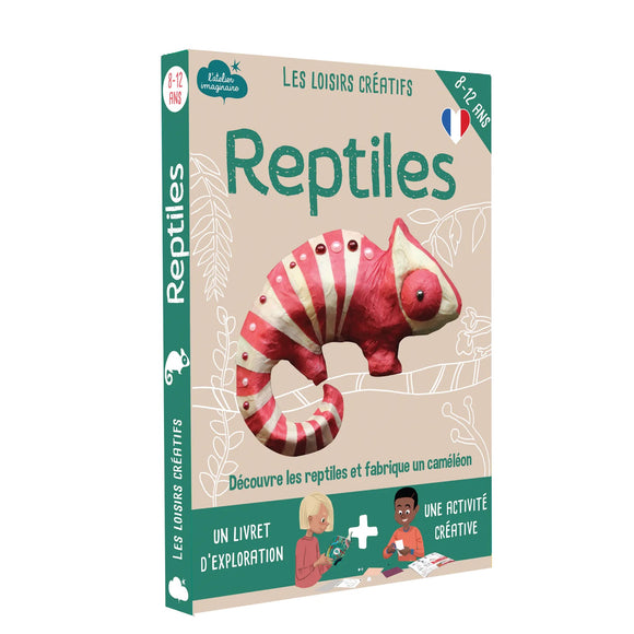 Kit créatif Les reptiles