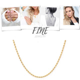 Collier Twisted Gold