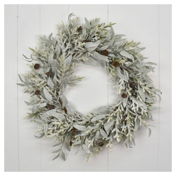 Couronne Winter Frost Feuillage mixte